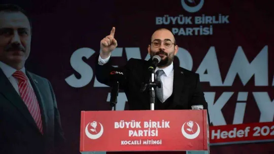 BBP Lideri Destici: 'Ana Muhalefet Partisi CHP, PKK'nın partisinin yan kuruluşu haline gelmiş'
