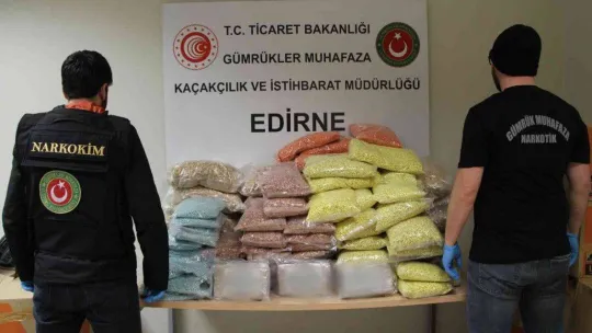Bebek bezlerinden 442 kilogram uyuşturucu madde ele geçirildi
