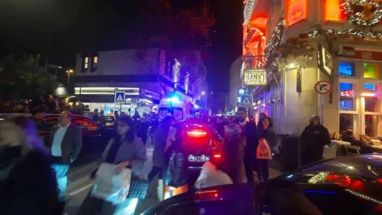 Bebek'te restoranın balkonu çöktü: 4 yaralı