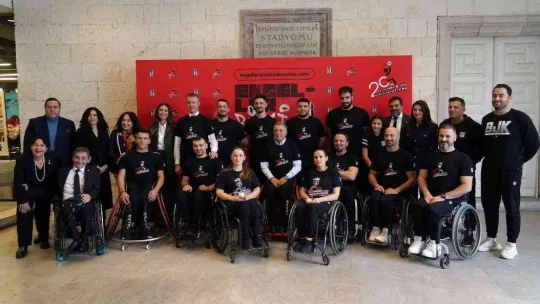 Beşiktaş, 'Engeller Bizi Durduramaz' projesini tanıttı