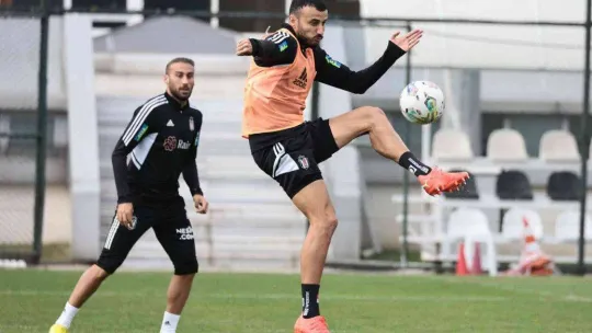 Beşiktaş, Galatasaray maçının hazırlıklarını sürdürdü