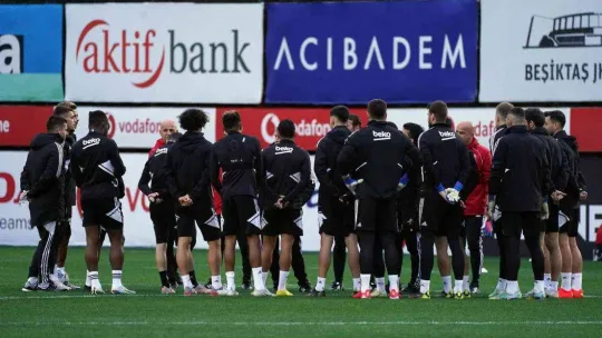 Beşiktaş günü çift idmanla tamamladı