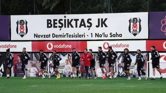Beşiktaş günü çift idmanla tamamladı