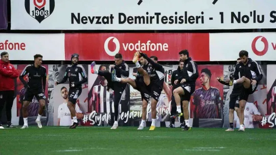 Beşiktaş günü çift idmanla tamamladı
