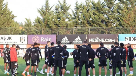 Beşiktaş, Serik Belediyespor maçı hazırlıklarını tamamladı