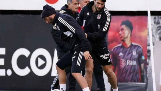 Beşiktaş'ta çalışmalar devam etti