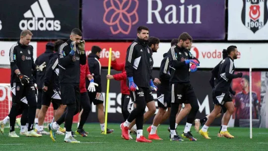 Beşiktaş'ta çalışmalar devam etti