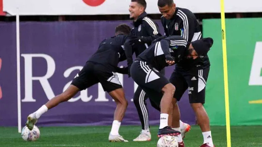 Beşiktaş'ta çalışmalar devam etti