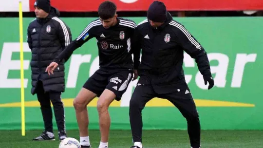Beşiktaş'ta çalışmalar devam etti