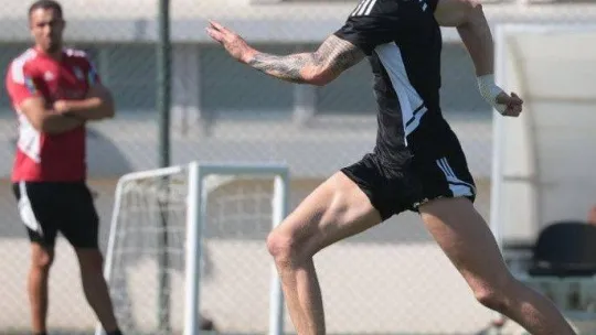 Beşiktaş'ta, Fenerbahçe maçı hazırlıkları devam etti