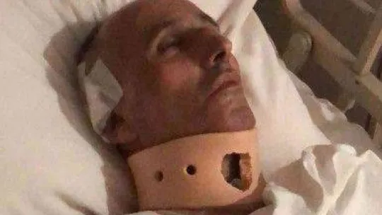 Beşiktaş'ta katliam gibi kaza kamerada: Sürücü camdan yola fırladı