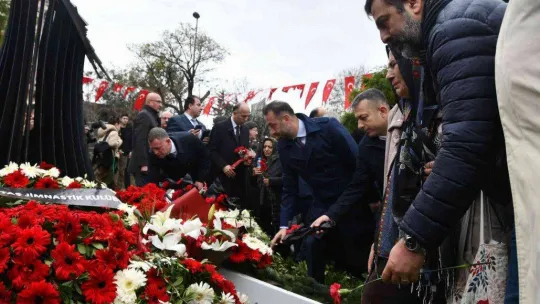 Beşiktaş'taki terör saldırısının yıldönümünde şehitler anıldı