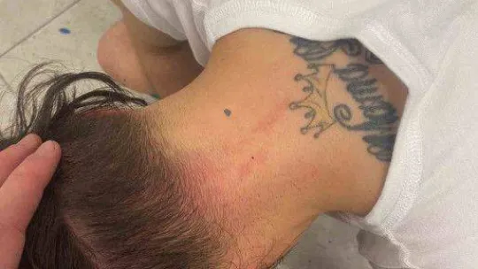 Beykoz'da amatör lig maçında kavga: Tekmeler yumruklar havada uçuştu