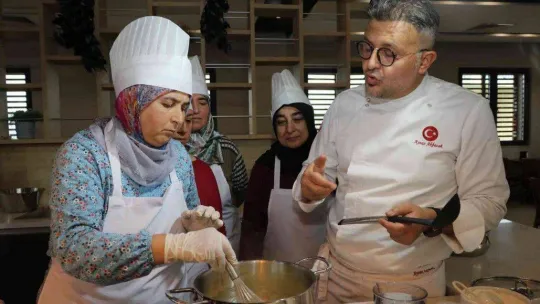 Beykoz'un maharetli kadınları ünlü şeflerden eğitim alıyor