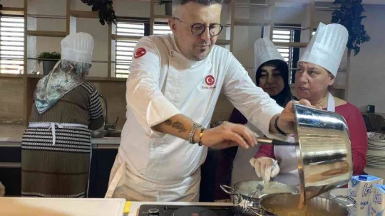Beykoz'un maharetli kadınları ünlü şeflerden eğitim alıyor