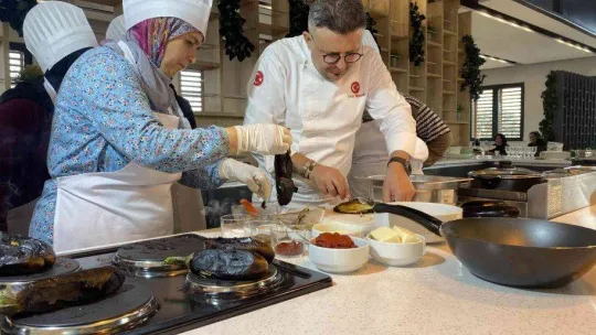 Beykoz'un maharetli kadınları ünlü şeflerden eğitim alıyor