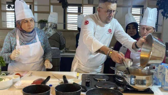 Beykoz'un maharetli kadınları ünlü şeflerden eğitim alıyor