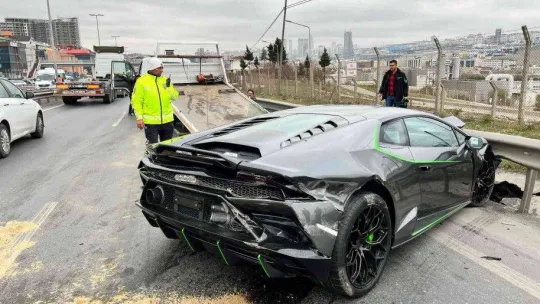 Beylikdüzü'nde Rus iş adamının 26 milyon liralık kazası