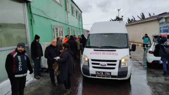 Beyoğlu Hatay için seferber oldu