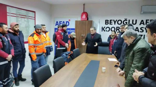 Beyoğlu Hatay için seferber oldu