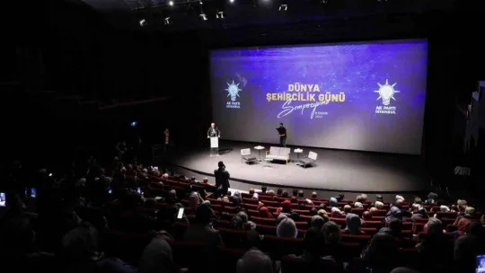 Beyoğlu'nda '8 Kasım Dünya Şehircilik Günü'ne özel sempozyum