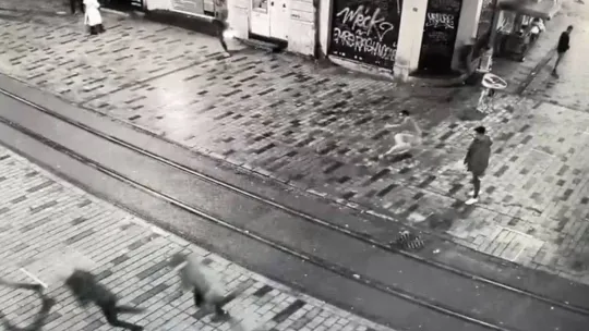 Beyoğlu'nda 1 kişinin öldüğü kavganın görüntüleri ortaya çıktı