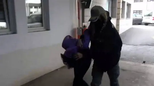 Beyoğlu'nda bombayı bırakan teröristin yakalanma anları ortaya çıktı