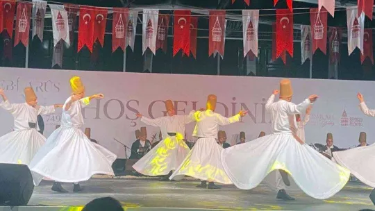 Beyoğlu'nda Mevlana'nın 749. vuslat yıldönümü kutlandı