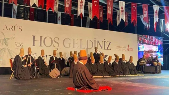 Beyoğlu'nda Mevlana'nın 749. vuslat yıldönümü kutlandı