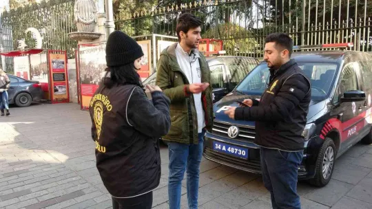Beyoğlu'nda yılbaşı öncesi asayiş uygulaması