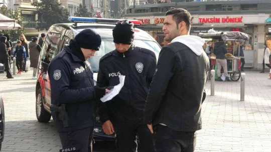 Beyoğlu'nda yılbaşı öncesi asayiş uygulaması