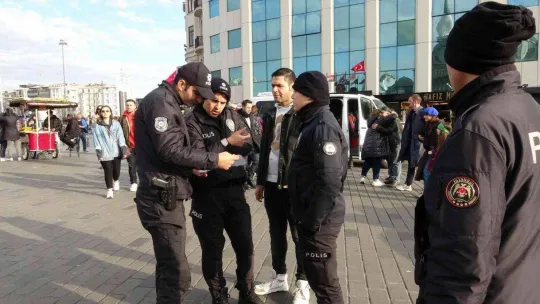 Beyoğlu'nda yılbaşı öncesi asayiş uygulaması