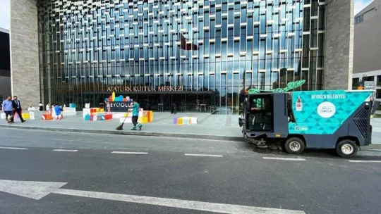 Beyoğlu'nun 2022 yılı temizlik karnesi pekiyi