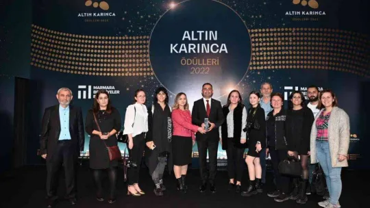 Biga Belediyesi, Altın Karınca ödülü kazandı