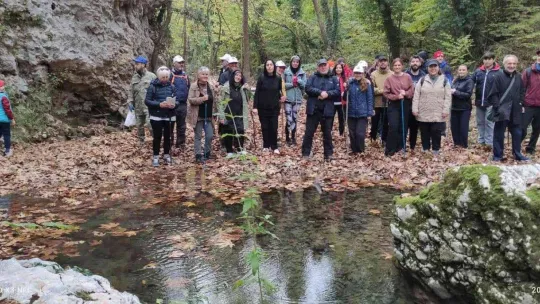 Biga Tabanvay Doğa Yürüyüş Grubu destan çiftliğini gezdi