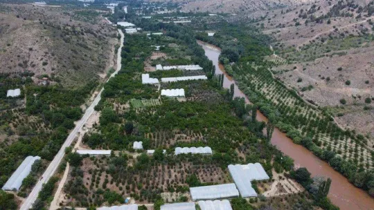 Bilecik İnhisar Tarpak Barajı sulaması tamamlanarak hizmete alındı