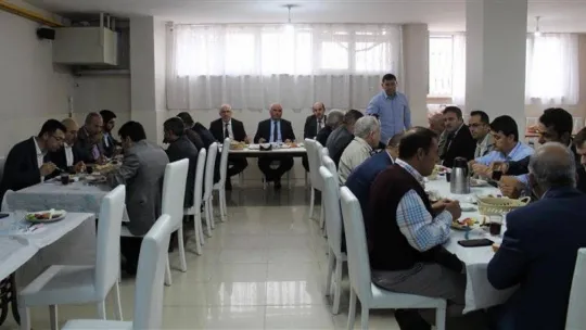 Bilecik Müftülüğü personeli kahvaltıda buluştu