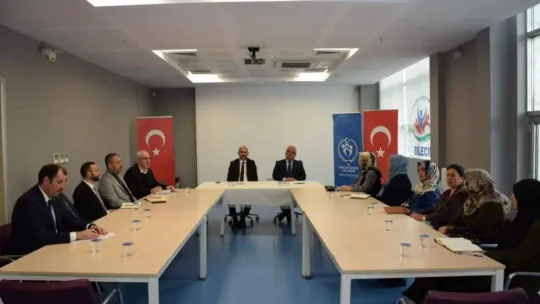Bilecik'te 'Manevi Danışman İstişare ve Tanışma' toplantısı yapıldı