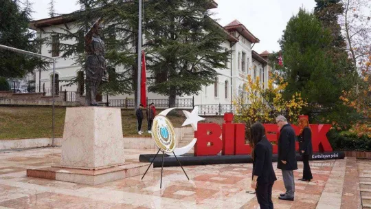 Bilecik'te 24 Kasım Öğretmenler Günü kutlandı