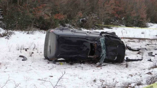 Bilecik'te aşırı hız kaza getirdi: 1 ölü