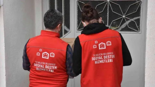 Bilecik'te bin 761 hane ile 424 çocuğa yardımlar ulaştı