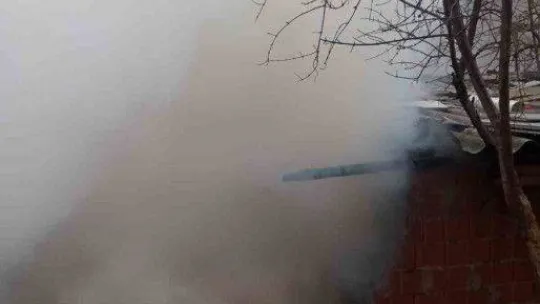 Bilecik'te bir evde çıkan yangın korkuttu