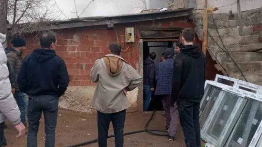 Bilecik'te bir evde çıkan yangın korkuttu