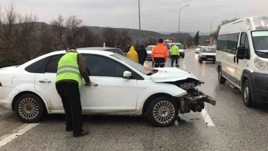 Bilecik'te bir kaza diğer bir kazayı getirdi