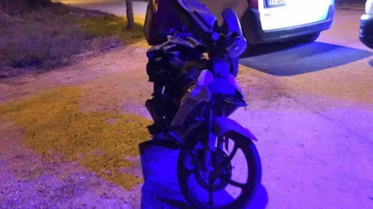 Bilecik'te otomobil ile motosiklet çarpıştı, 1 kişi yaralandı