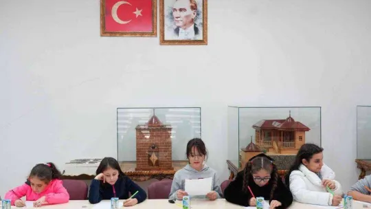 Bilecikli çocuklardan Atatürk'e mektup