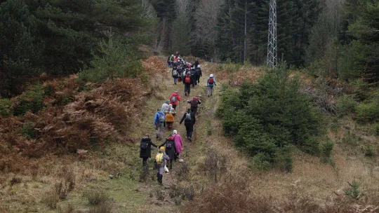 Bin 800 doğasever sonbaharda keşfe çıktı