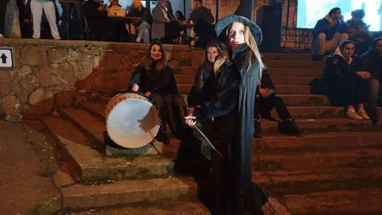 Bin yıllık gelenek 'Bocuk Gecesi' renkli görüntülere sahne oldu