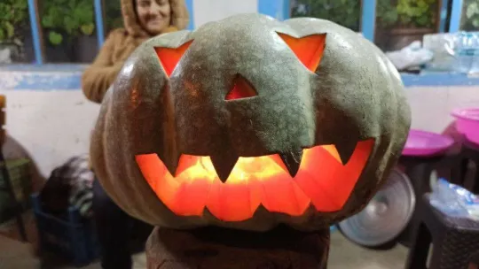 Bin yıllık gelenek 'Bocuk Gecesi' renkli görüntülere sahne oldu