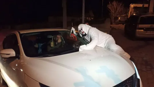 Bin yıllık gelenek 'Bocuk Gecesi' renkli görüntülere sahne oldu